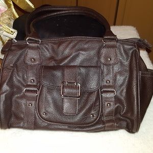 Brown handbag